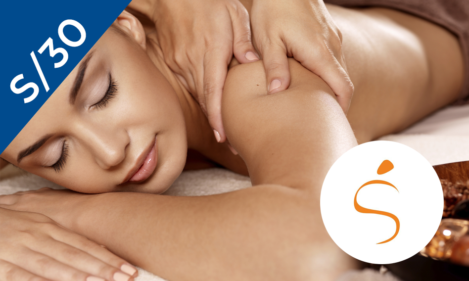 Sin Estrés Spa  2 Sesiones de masaje a S/30.00